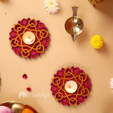 Gulab Candle Holder (Set of 2)