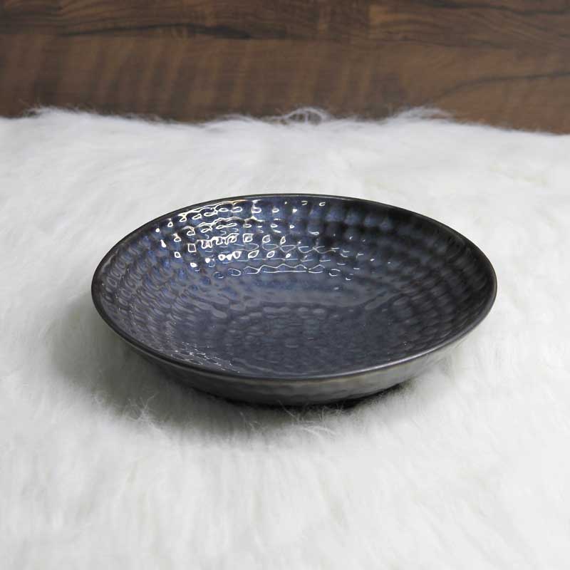 Ceramic Grey Sizzler Plate