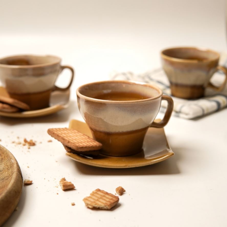 Salted Caramel Tea Cup Set